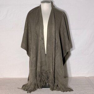 5/$25 Woolworth’s Knit Poncho Scarf Wrap